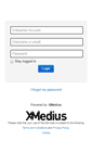 Mobile Screenshot of login.xmedius.com